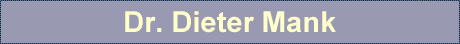 Dr. Dieter Mank