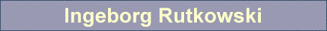 Ingeborg Rutkowski